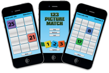 123 Picture Match Game