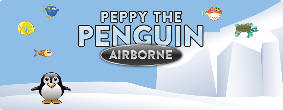 Peppy The Penguin Airborne Game