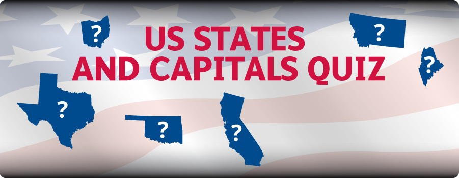 US States and Capitals Quiz