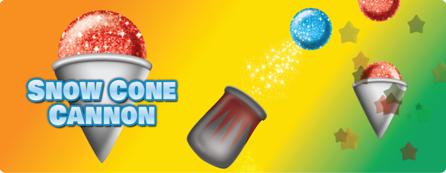 Snow Cone Cannon Game